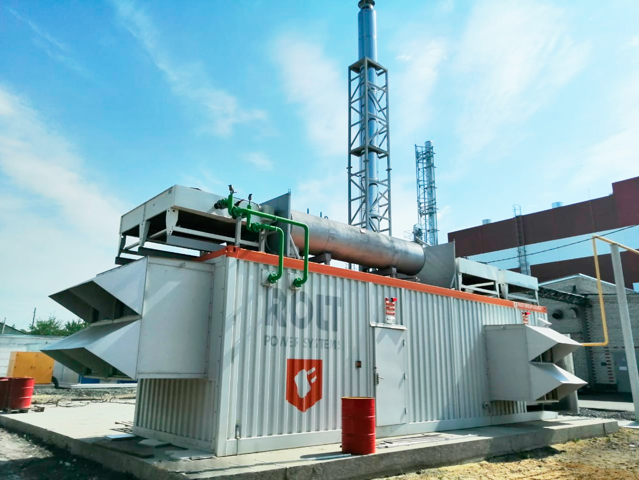 Jenbacher JMS 420 для производства пищевого спирта